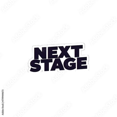 Elevate your brand with bold next stage lettering