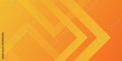 Fresh orange gradient web abstract background geometry shine and layer element vector for presentation design. eps10