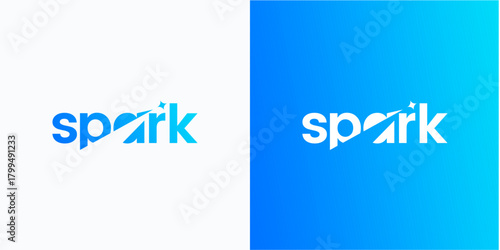 Spark Logo Design Modern Unique