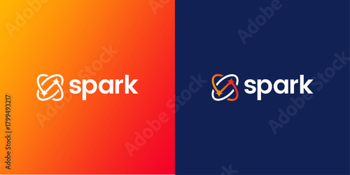 Spark Logo Design Modern Unique