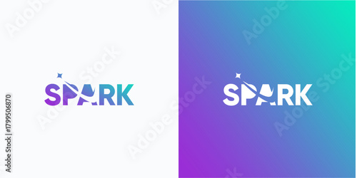 Spark Logo Design Modern Unique