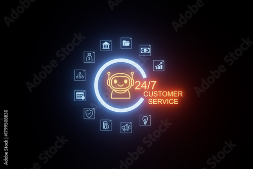 24/7 customer service with artificial intelligence solutions for modern businesses