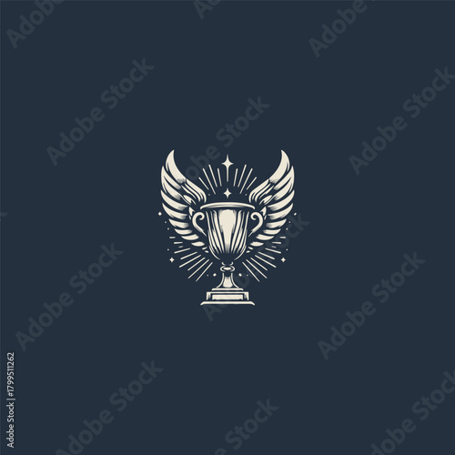 Champion Trophy Vector Logo