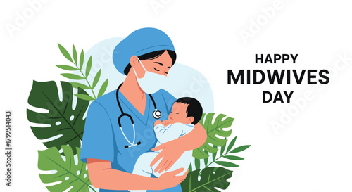 Celebrating the dedication and hard work of midwives on their special day.