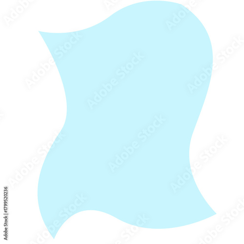 Simple blue bathtub for bath time hygiene, suitable for childcare, skincare, or family health education visuals.