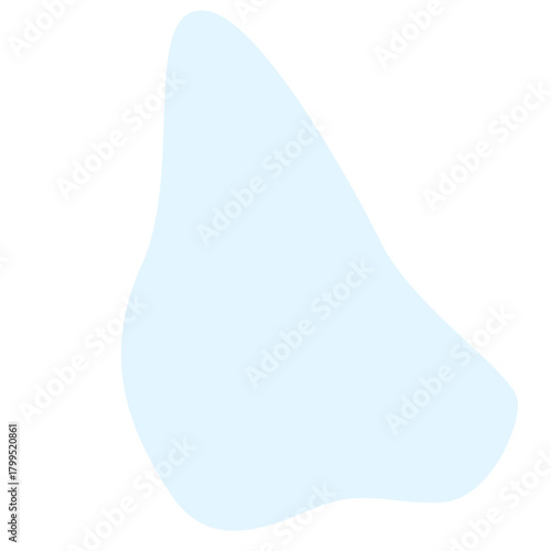 Soft blue bathtub for baby bath time, ideal for hygiene, skincare, or parenting education materials.