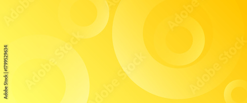 gradient yellow background. Abstract yellow modern background with circle elements.