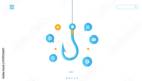 Protect digital presence with cybersecurity solutions and avoid phishing attacks using advanced threat detection and security alerts with a hook