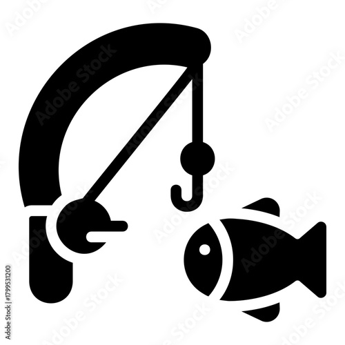 fishing Solid icon