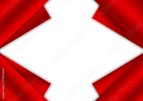 Free Download red ribbon background - GFXLoad