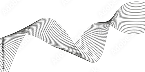 Blue wave line pattern vector illustration design of a tie on white background for business concept. lines, waves, wallpaper, color, light, element, gradient, water, backdrop, backgrounds