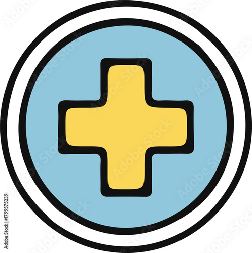 Medical Cross Sign Healthcare Symbol Emergency First Aid Doctor Nurse Hospital Clinic Assistance Treatment Health Support Safety Healthiness
