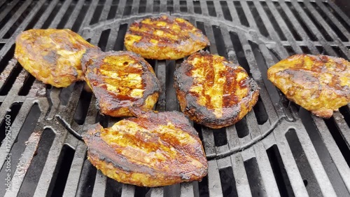 Schweine Rücken Steak gegrillt