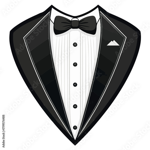 black and white shield