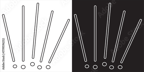 Manga speech bubbles with simple dialog icons. Minimal featuring basic dot dialog symbols, ideal for comics, communication graphics, and expressive storytelling design EPS10/AI.