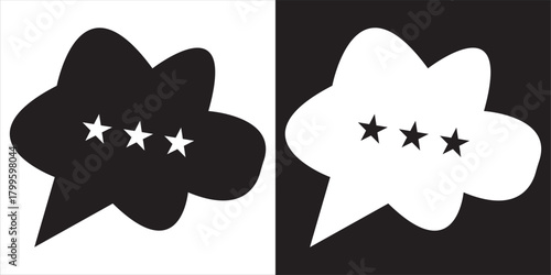 Manga speech bubbles with simple dialog icons. Minimal featuring basic dot dialog symbols, ideal for comics, communication graphics, and expressive storytelling design EPS10/AI.