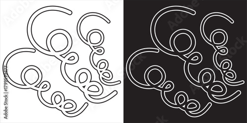 Manga speech bubbles with simple dialog icons. Minimal featuring basic dot dialog symbols, ideal for comics, communication graphics, and expressive storytelling design EPS10/AI.