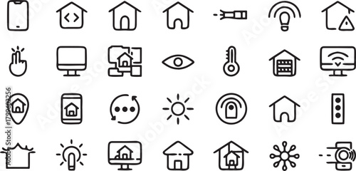 set of vector icons