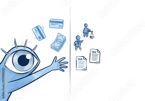 Financial Vision Eye on Money Taxes and Retirement Planning.