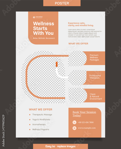 Poster Template for Health & Wellness Business