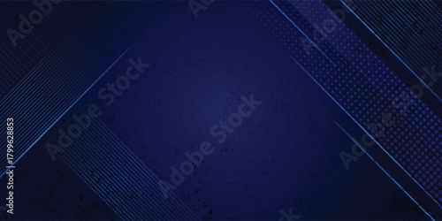abstract navy dark blue color with light effected cuts background for poster, website and design concepts