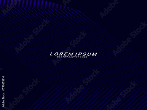 Premium background design with diagonal dark blue stripes pattern. Vector horizontal template for digital lux business banner, contemporary formal invitation, luxury voucher, prestigious gift certific
