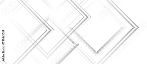 modern abstract background with diagonal lines. geometric rectangle shapes pattern with gradient grey colors. technology concept geometric line vector.
