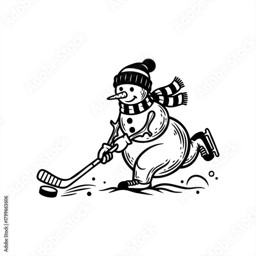 Winter sports and activities icons for seasonal design projects