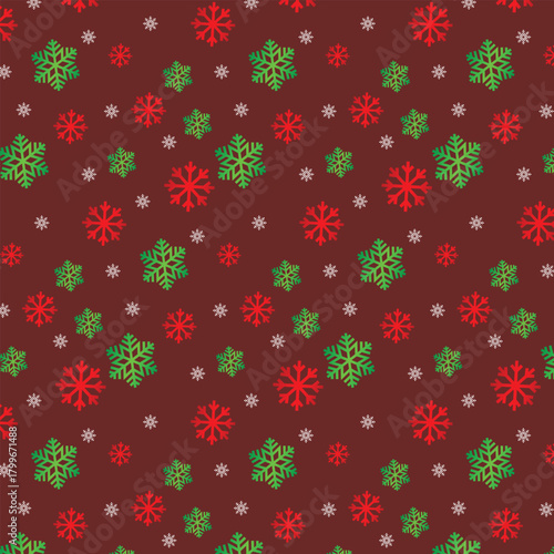 Christmas seamless pattern design, seamless and floral  pattern, wrapper decoration vector, fabric pattern, Merry Christmas season 