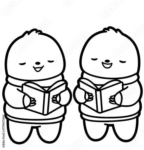 Sloth Carol Singers – Cute Christmas Animals