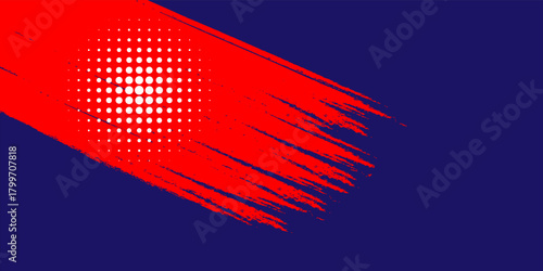halftone on white background. Vector dots glitter or halftone glitter pattern texture Pop Art Style Background. vector grunge arts red grunge