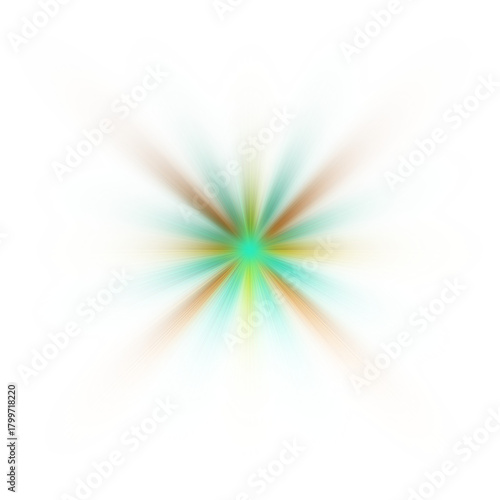 オーロラ・幻想の光・御神（PNG・透過・素材）
