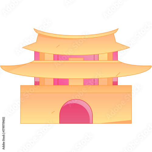 Smart Home Housing Architecture Real Estate Transaction Gradient Flat Vector Illustration Investment Mortgage Asset
