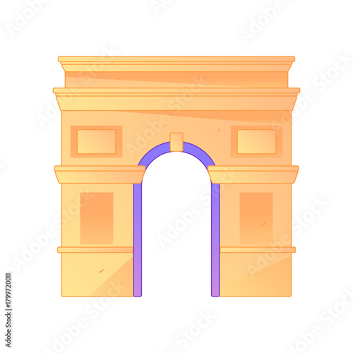 Smart Home Housing Architecture Real Estate Transaction Gradient Flat Vector Illustration Investment Mortgage Asset
