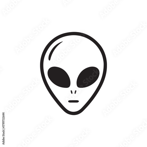 black and white mask. vector eps 10