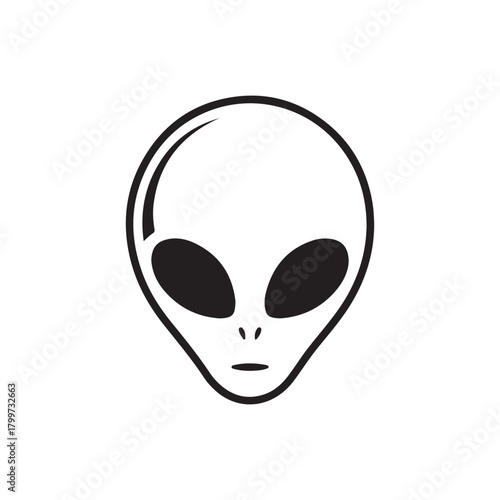 black and white mask. vector eps 10