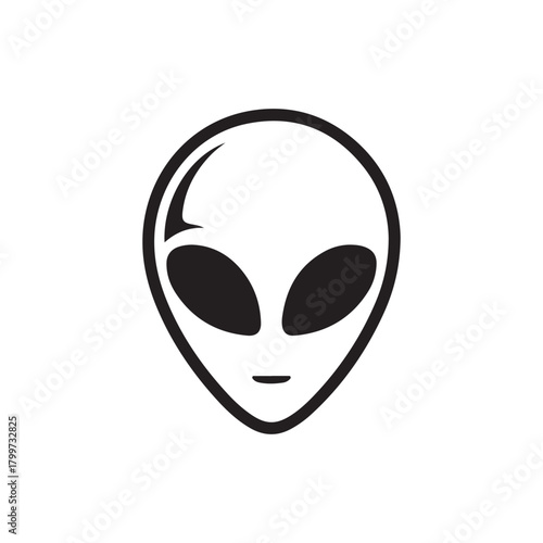 black and white mask. vector eps 10