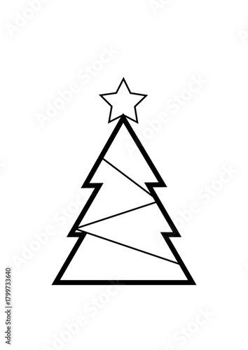christmas tree vector