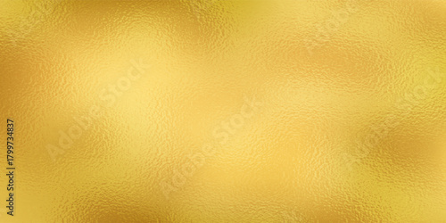 Gold foil with frosted glass texture background raster image.