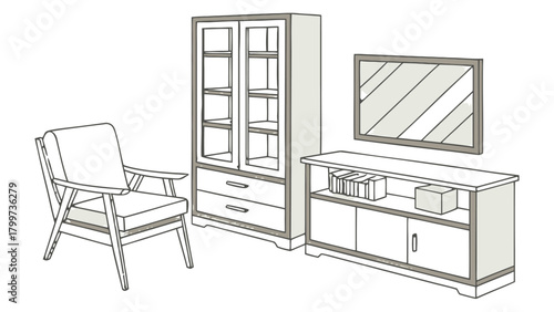 Cohesive Furniture Grouping for Home Decor