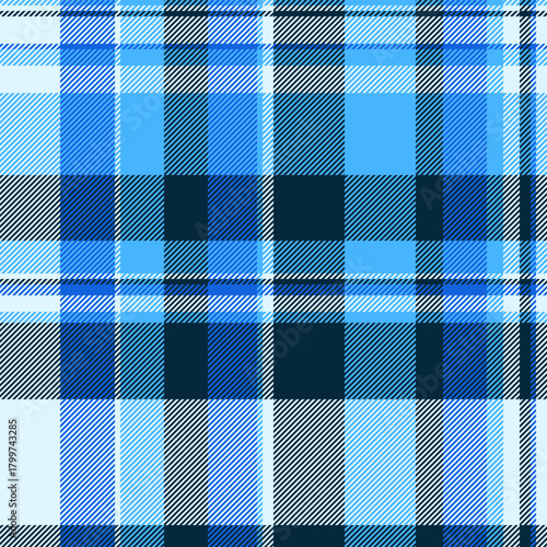 Event check background plaid, grungy tartan fabric seamless. Checked texture pattern vector textile in light and dark colors.