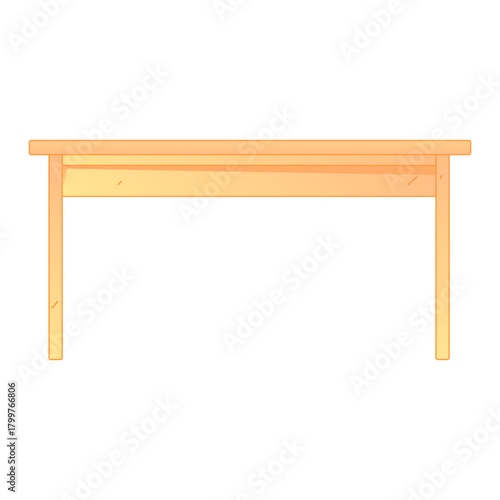 Nordic Smart Home Furniture Interior Design Gradient Flat Vector Illustration Cozy Lifestyle Asset
