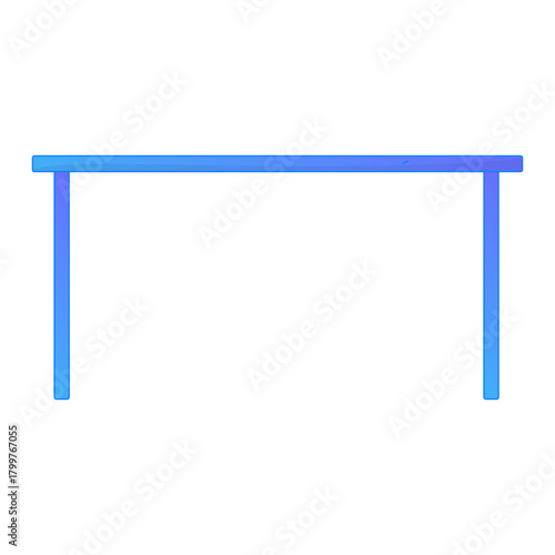 Nordic Smart Home Furniture Interior Design Gradient Flat Vector Illustration Cozy Lifestyle Asset
