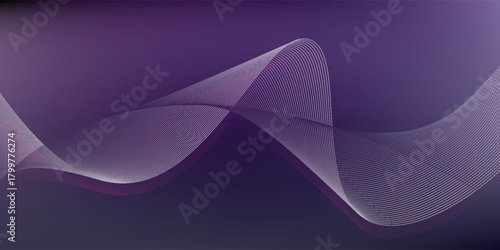 Abstract glowing virtual neural network. Particles form line and surface grid. microcosm or space