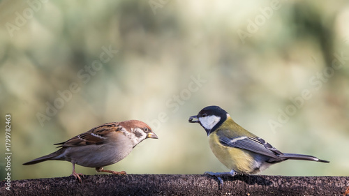 sparrow on a branch