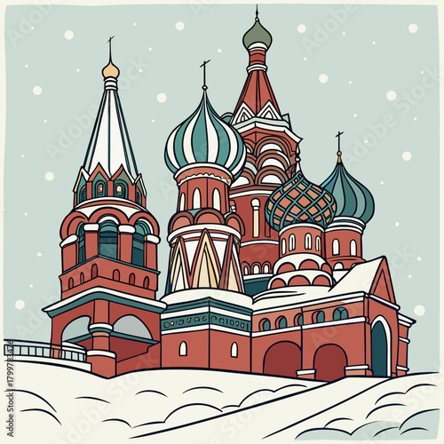 red square in moscow
