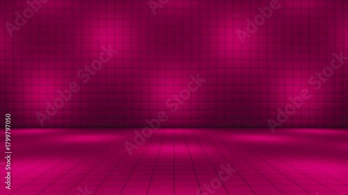 Broadcast Switching Hi-Tech Illuminated Cubes Stage Floor, Multi Color, Events, 3D, Loopable, 4K