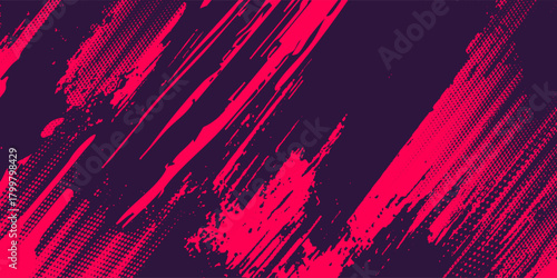 Stylish gradient pink dot circle halo background Line Vector Point form in diagonal angle