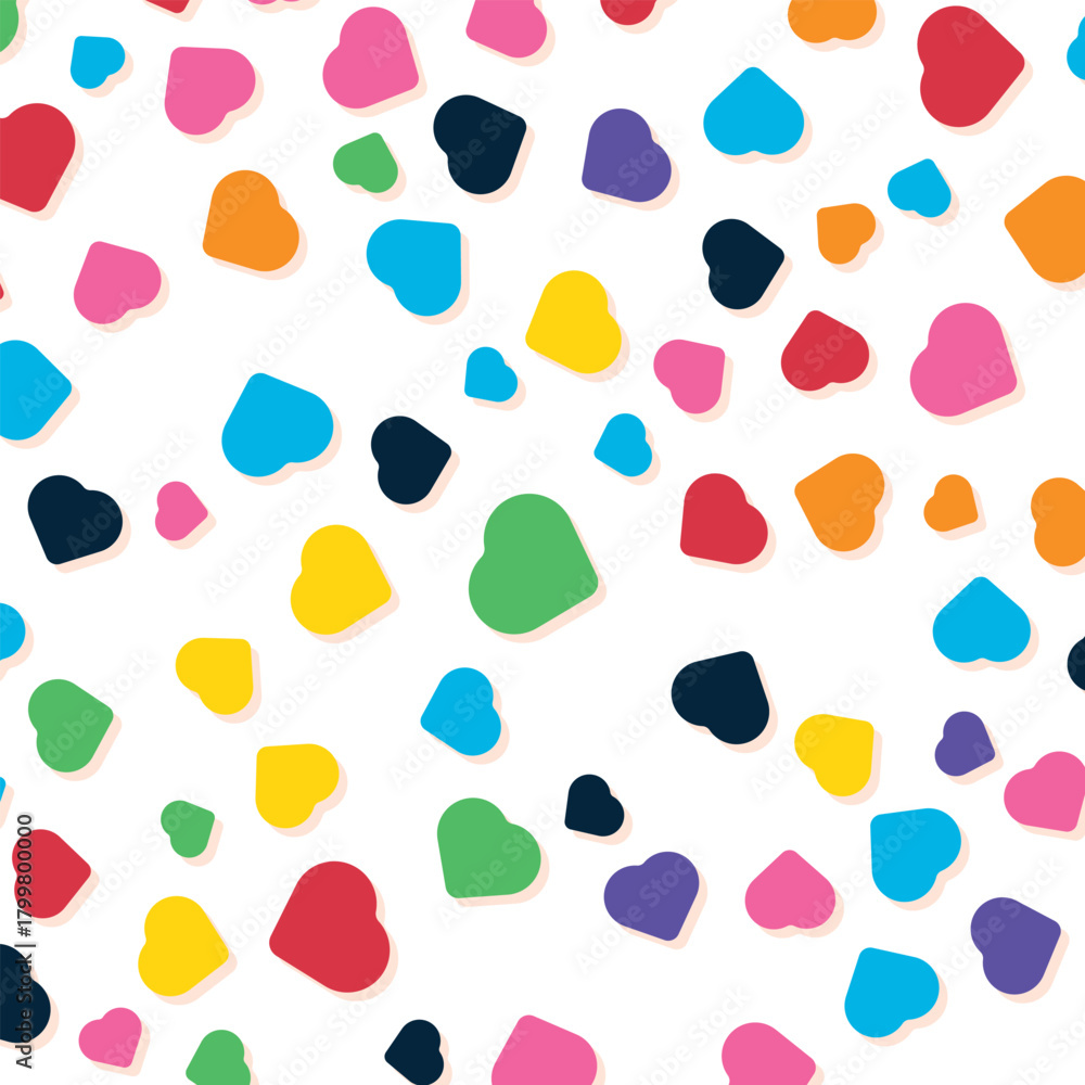 Fototapeta premium Background abstract love texture patterns colorful