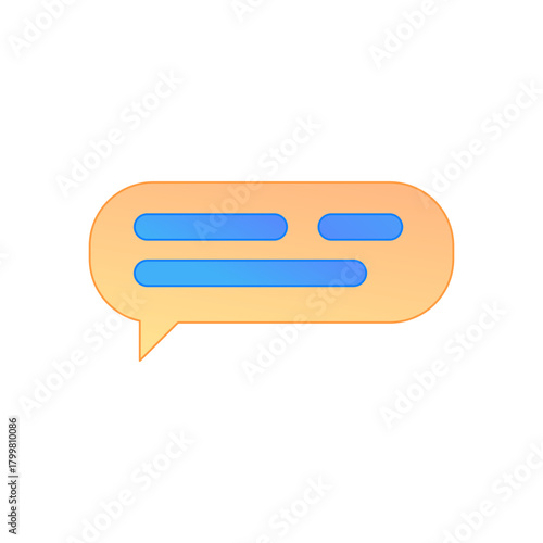 Social Media Network Interaction Friendship Relationship Gradient Flat Vector Illustration Online Communication Asset
